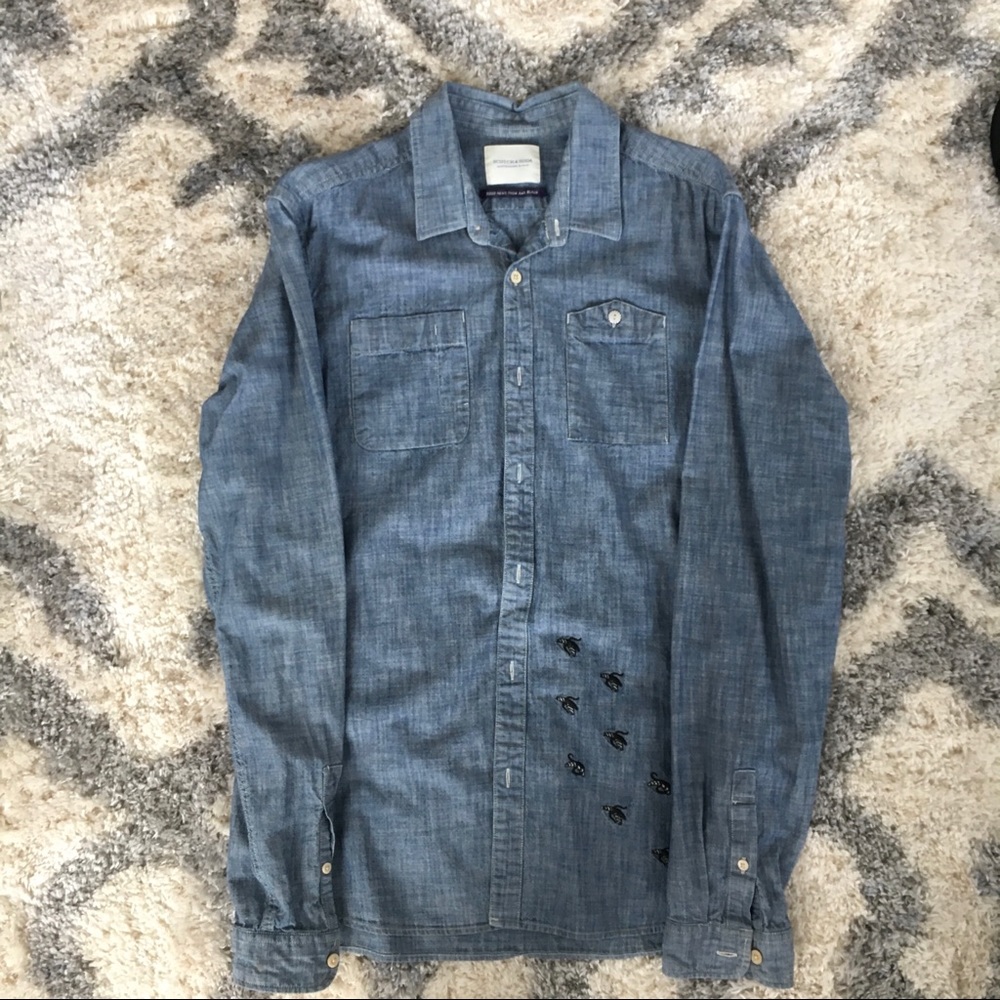 Scotch & Soda denim button down